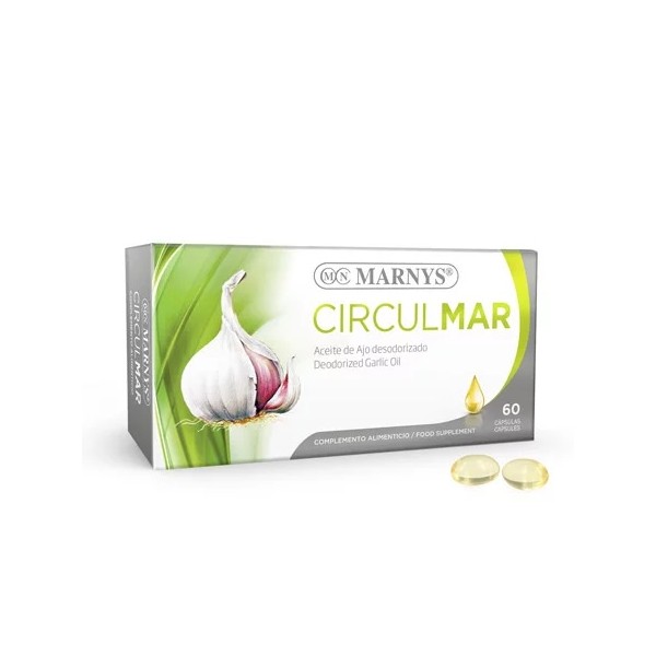 Circulmar (ajo) 500 mg. 60 perlas