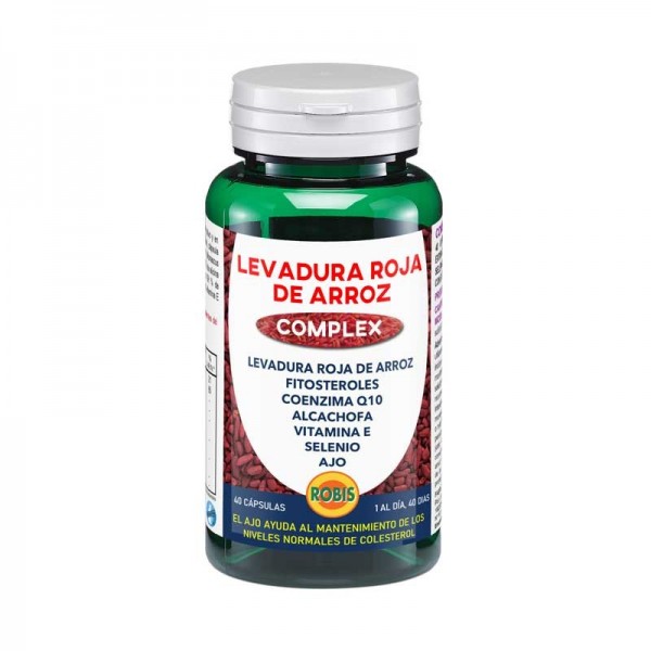 Levadura roja de arroz complex 40 cápsulas