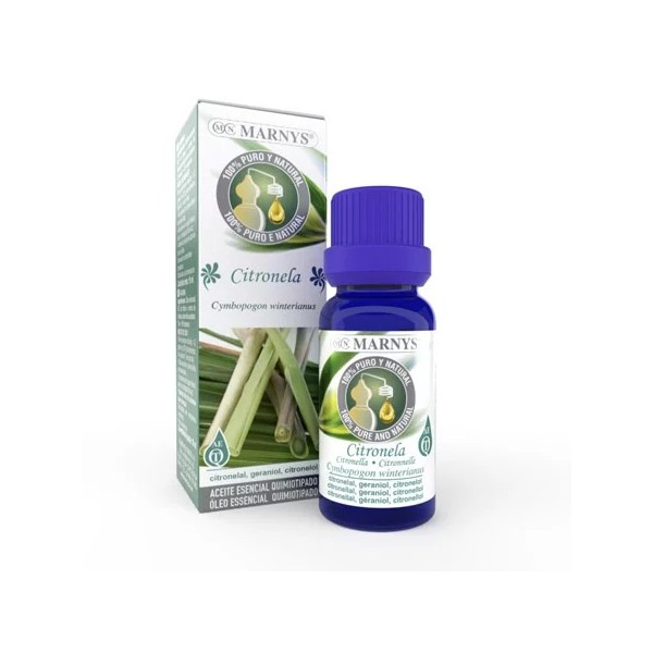 Aceite esencial de citronela 15 ml.