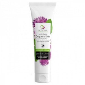 Jabón facial de arcilla gris a la bardana 150ml