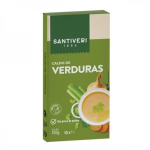 Caldo vegetal en pastillas