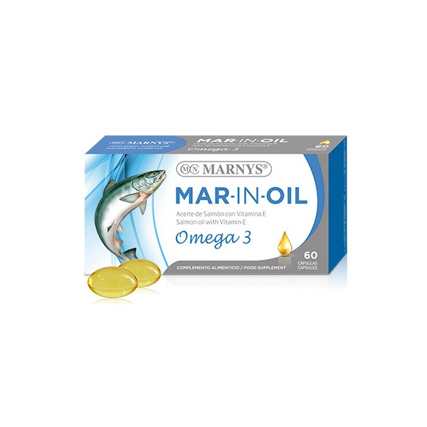 Mar-in-oil Aceite de Salmon 60 perlas