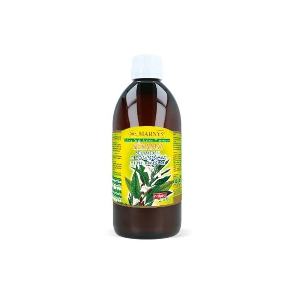 Aceite alimentario de sésamo con dosificador 500 ml.