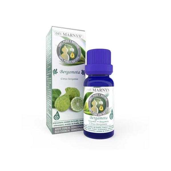 Aceite esencial de bergamota 15 ml.