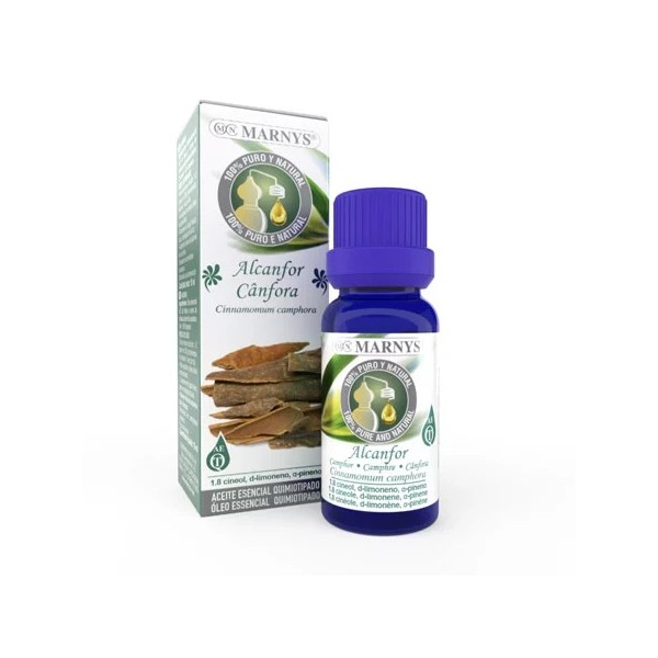 Aceite esencial de alcanfor 15 ml.