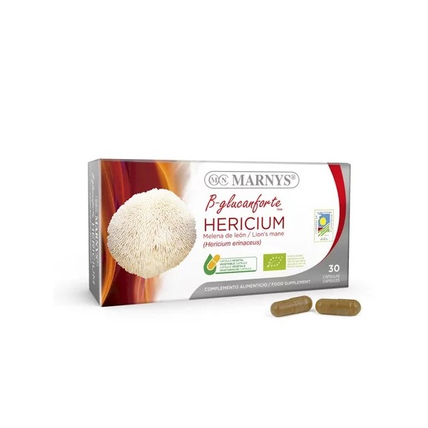 Melena de león (hericium) bio 30 caps.