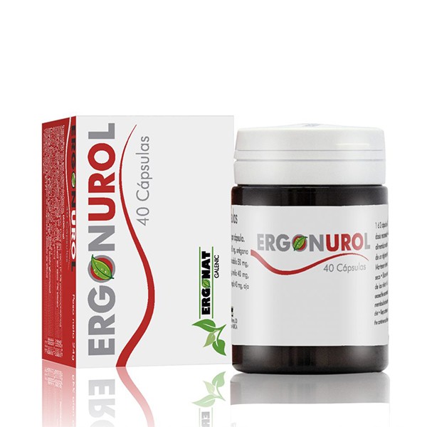 ERGONUROL CON ARANDANO ROJO 40 CAPS.
