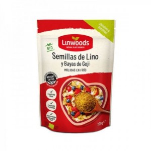 SEMILLAS MOLIDAS DE LINO Y GOJI BIO 200 Grs.