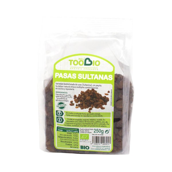 Pasas Sultanas 250 grs.