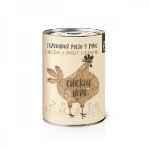 Sazonador de pollo y pavo bio 60gr