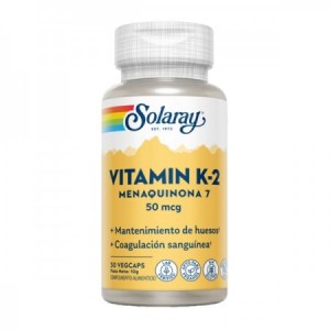 VITAMINA K2 (MENAQUINONE7) 30 Caps.