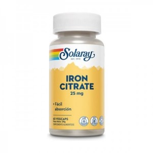 IRON CITRATE 25 Mg. - 60 Caps.