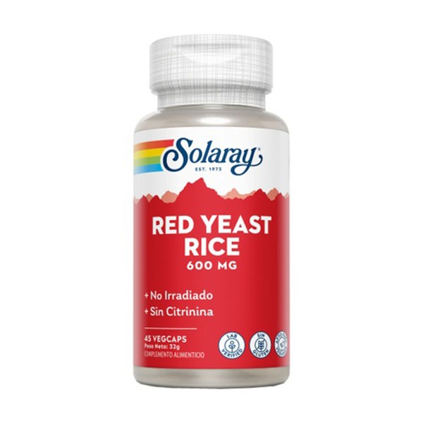 RED YEAST RICE 600 mg - 45 Caps.