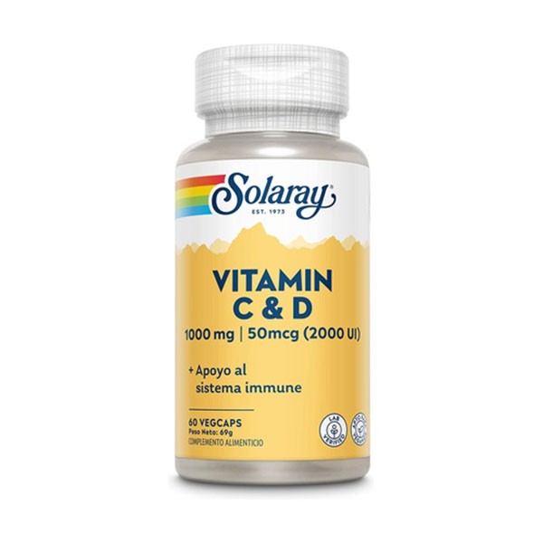 Vitamin C & D 60 cápsulas