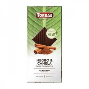 Chocolate negro con canela 125g