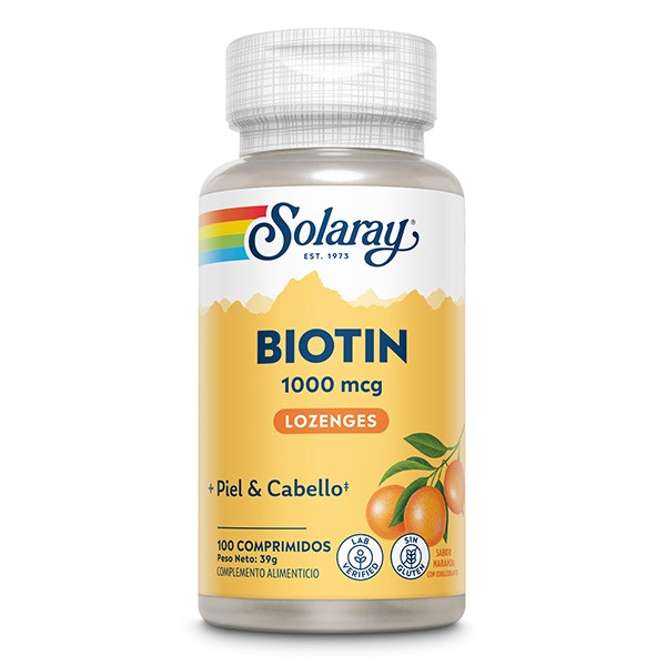 BIOTINA 1000 mcg - 100 Comprimidos.