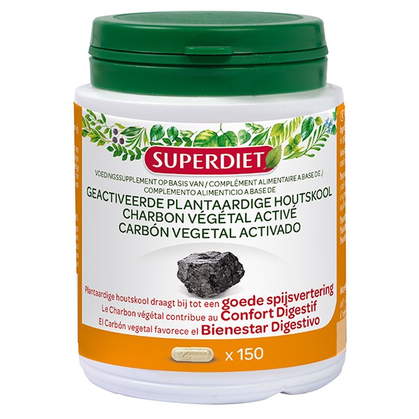 CARBON VEGETAL ACTIVADO 200 mg 150 Cap