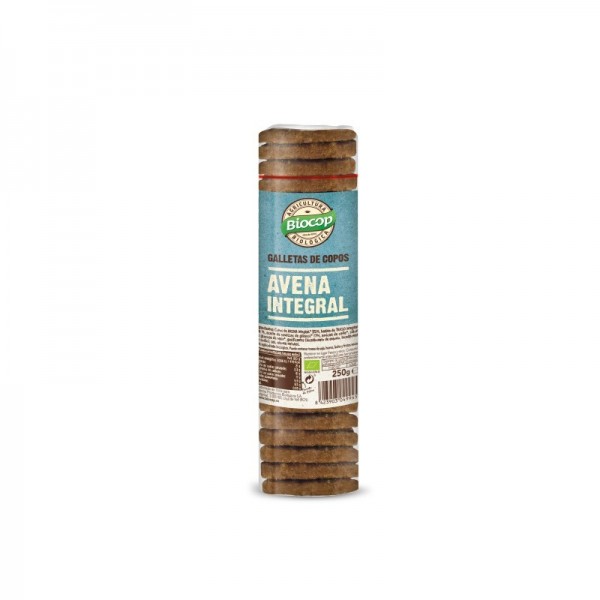 Galleta de copos avena integrales 250g