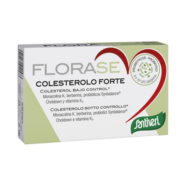 Florase Colesterolo probióticos 40 cápsulas