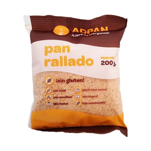 Pan rallado sin gluten 200 g