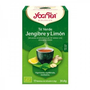 Té Verde Jengibre Limón 17 filtros