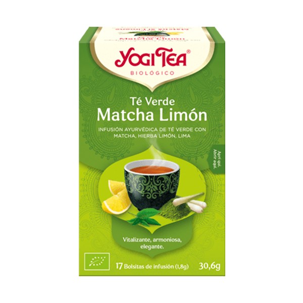 Té Verde Matcha Limón 17 filtros