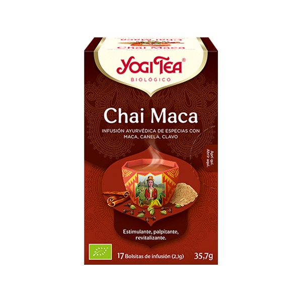 Yogi Tea Chay Maca bio 17 filtros
