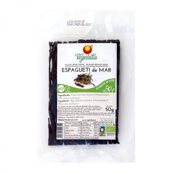 Espagueti de mar Bio 50 gr