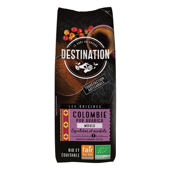 CAFE ARABICA MOLIDO COLOMBIA 250 Grs. BIO