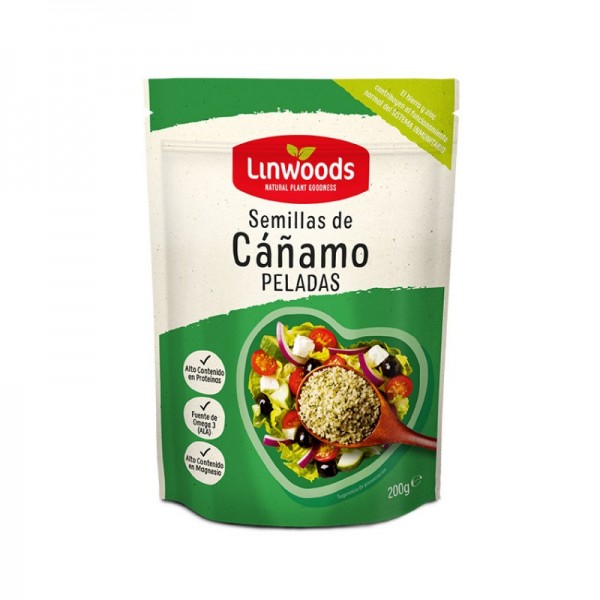 SEMILLAS DE CAÑAMO PELADAS 225 Grs.