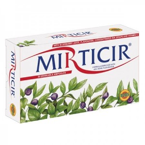 Mirticir 20 ampollas