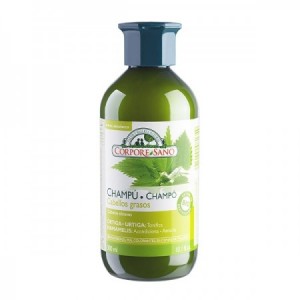 Champú antigrasa ortiga y hamamelis bio 300ml