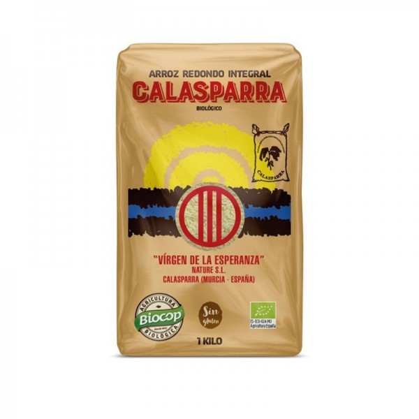 Arroz Calasparra integral bio 1kg