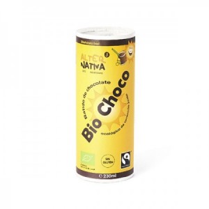 Batido de chocolate bio sin gluten 230ml.