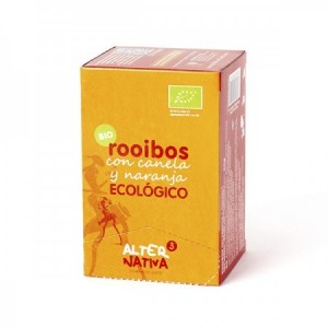 Infusión Rooibos con naranja y canela bio 20 filtros