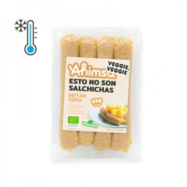 Salchicha de seitán y tofu bio 200gr