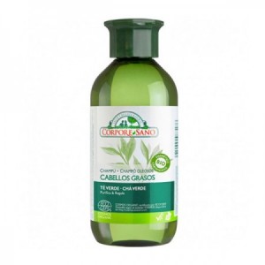 Champú de té verde bio para cabellos grasos 300ml