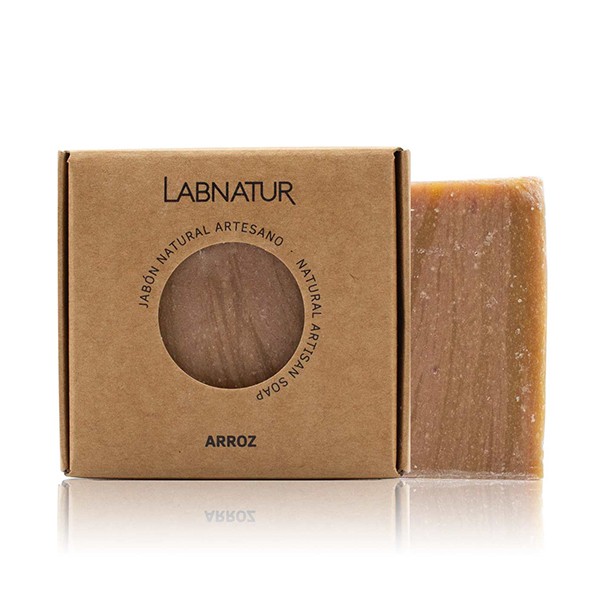 Jabón natural premium arroz 100gr