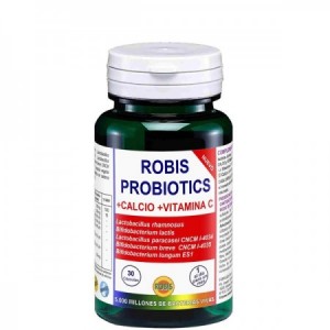Probióticos con Calcio y Vitamina C 30 cápsulas