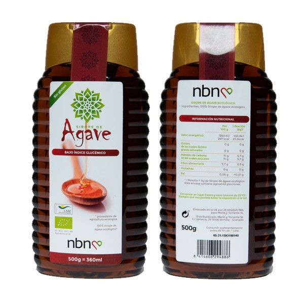 SIROPE DE AGAVE 360 ML. - BIO