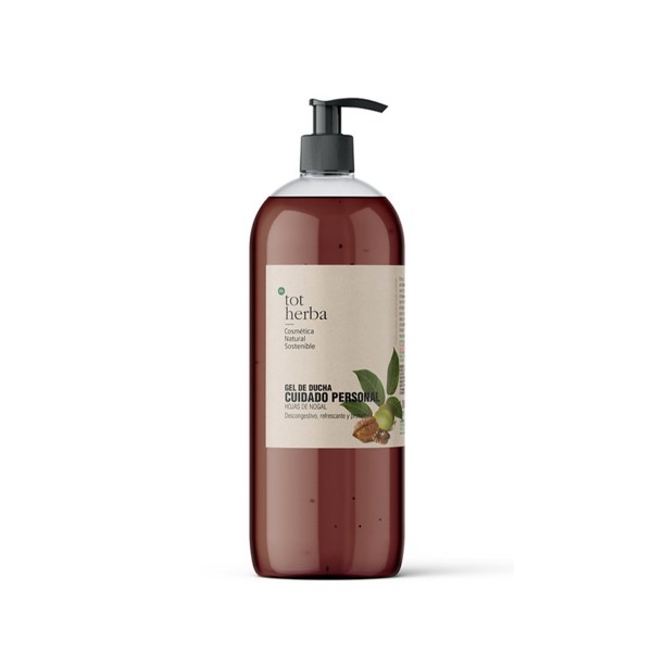 Gel de ducha íntimo de nogal 1L