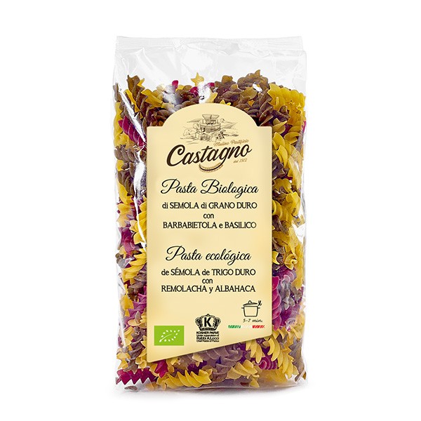 Espirales tricolor Bio 500gr.