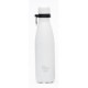 Botella termo acero inoxidable 500ml Blanco con mosquetón