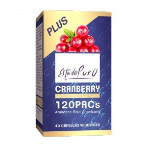 Cramberry 120PACs (Arándano Rojo Americano) 40 cápsulas