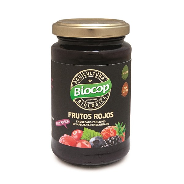 Compota de frutos rojos bio 280gr