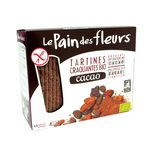 Tostadas de cacao bio 160 gr.