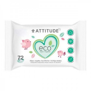 TOALLITAS BEBE 100% BIODEGRADABLES 72 UDS.