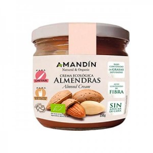 Crema de almendras bio 330gr