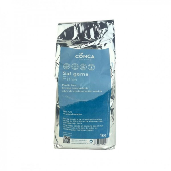 Sal fina de manantial bio 1 Kg