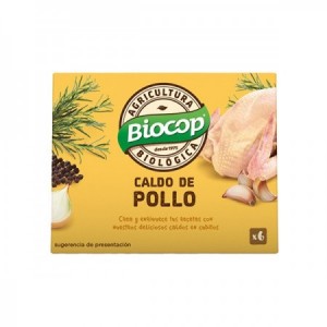 Caldo de pollo en cubitos